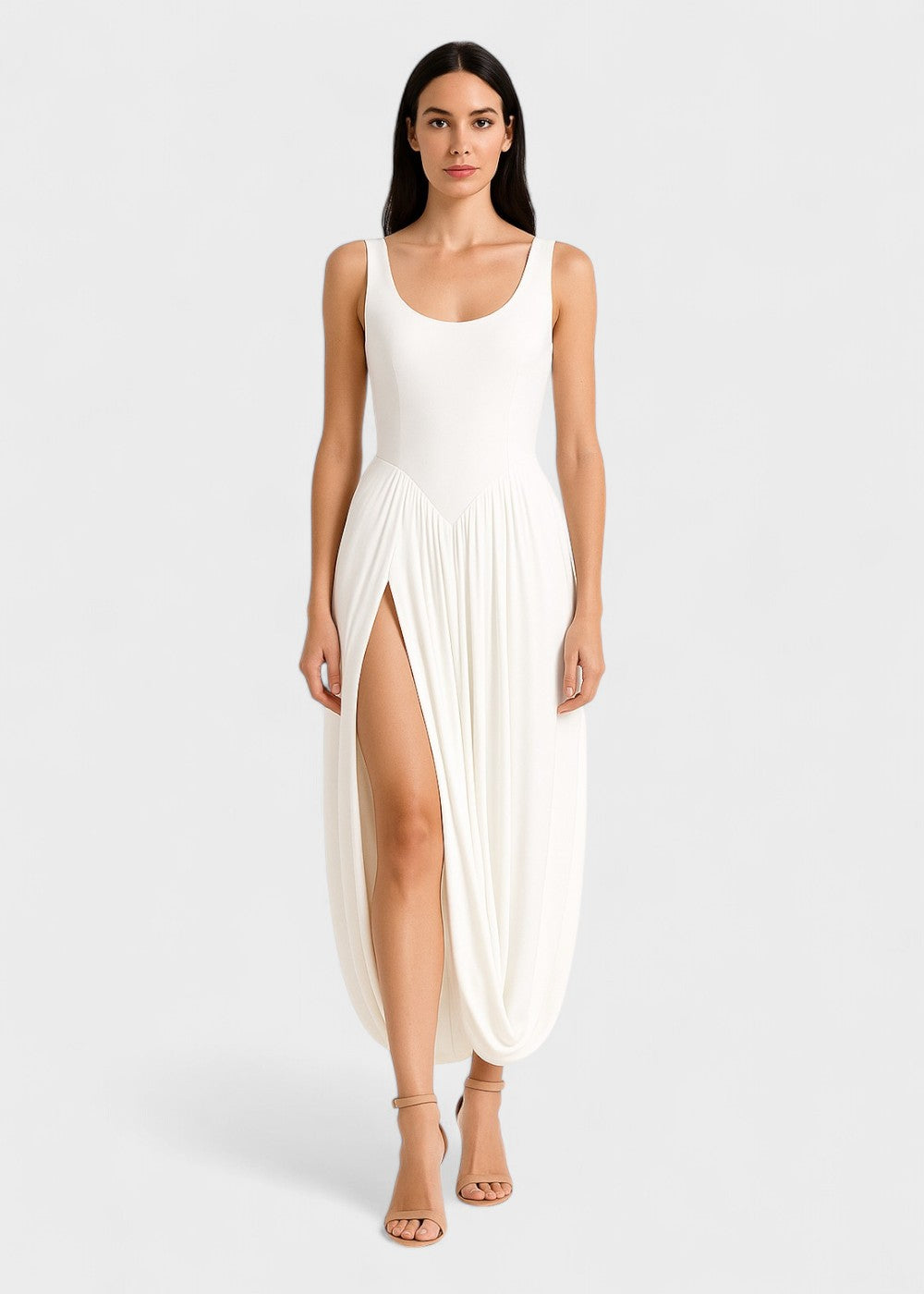 Bodysuit og nederdel sommerkjole