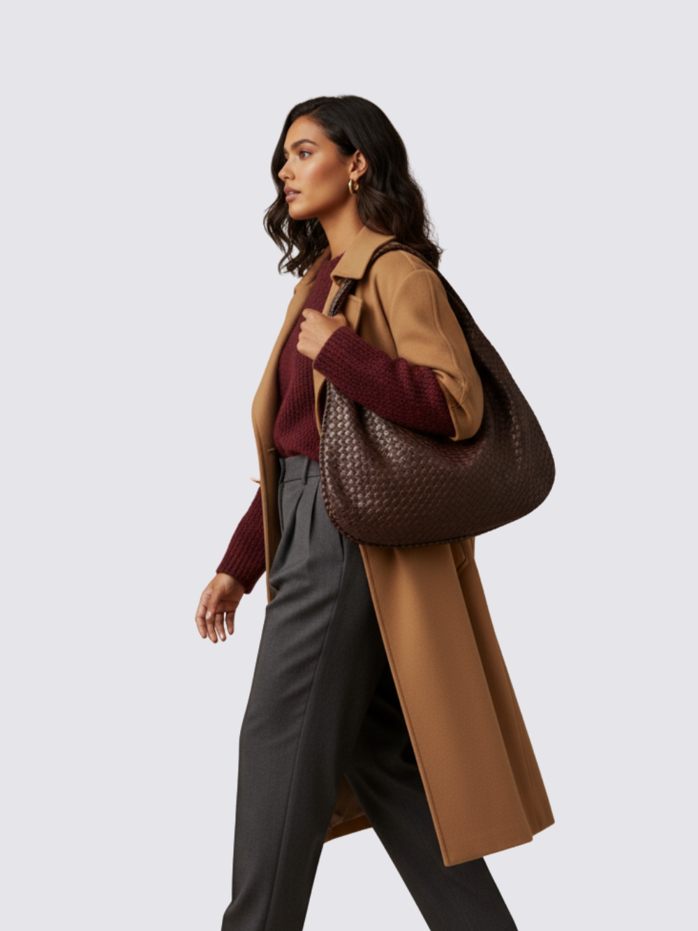 Medium Bogota Taske - Bourgogne