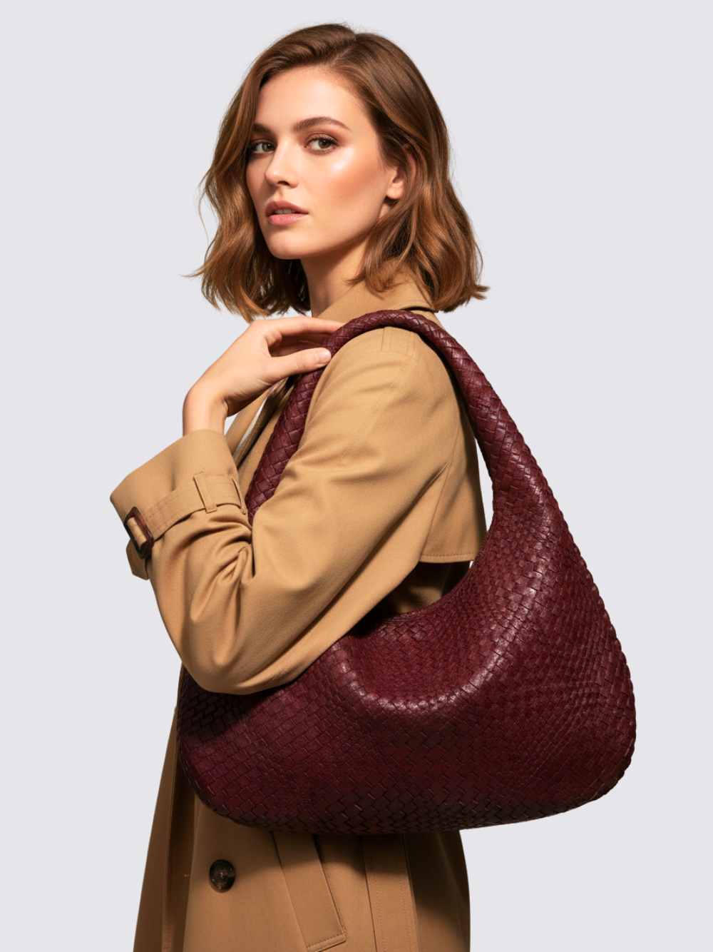 Medium Bogota Taske - Bourgogne