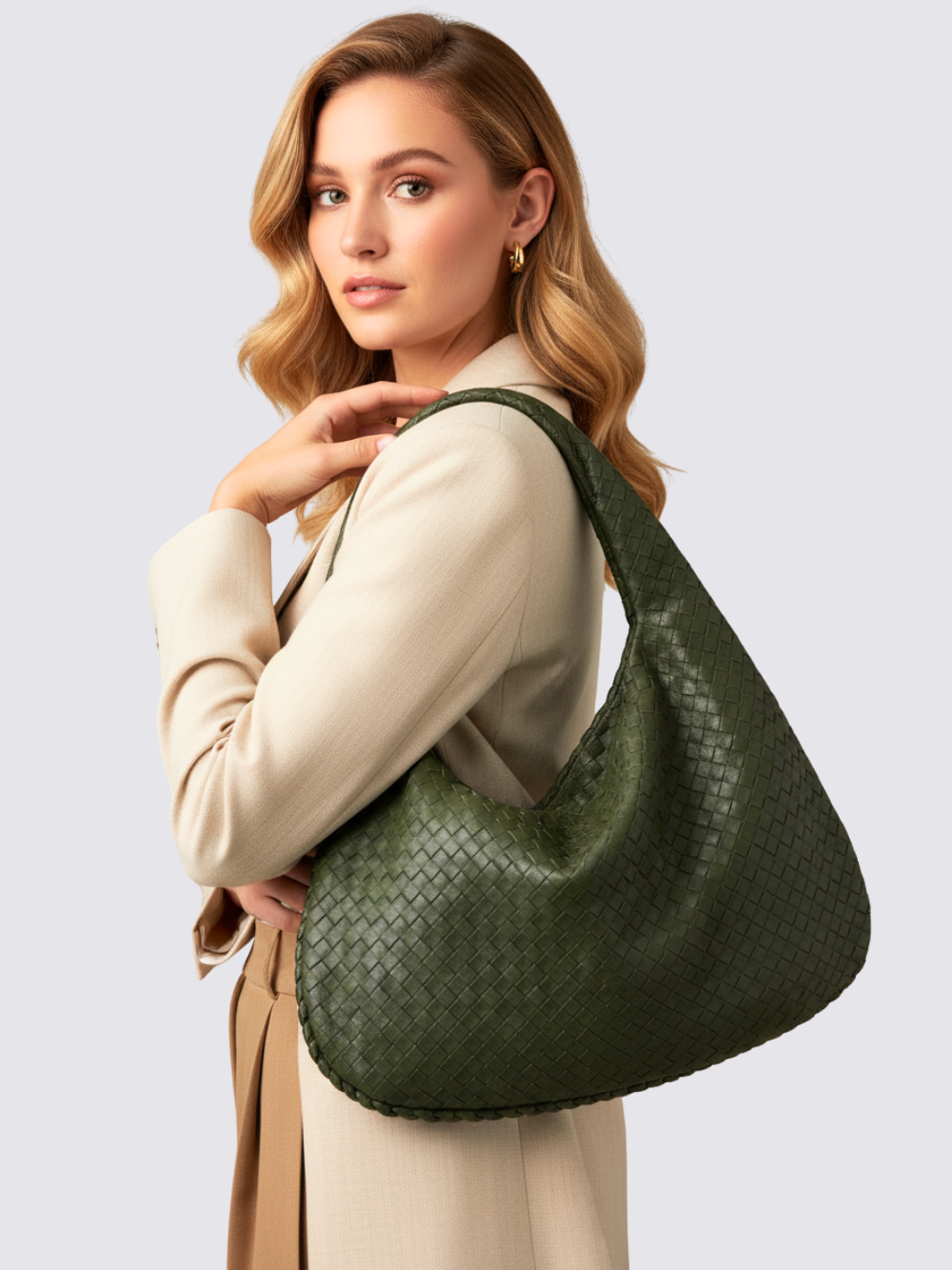 Medium Bogota Taske - Khaki