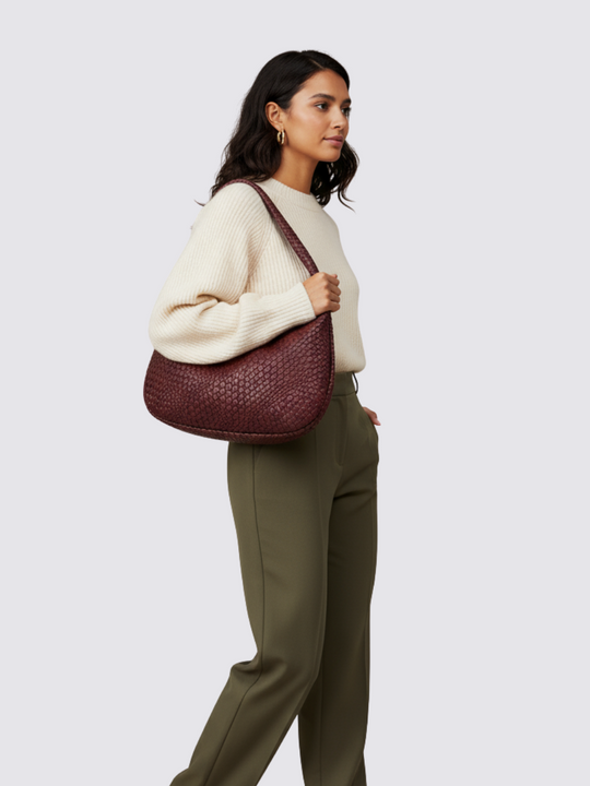 Medium Bogota Taske - Bourgogne