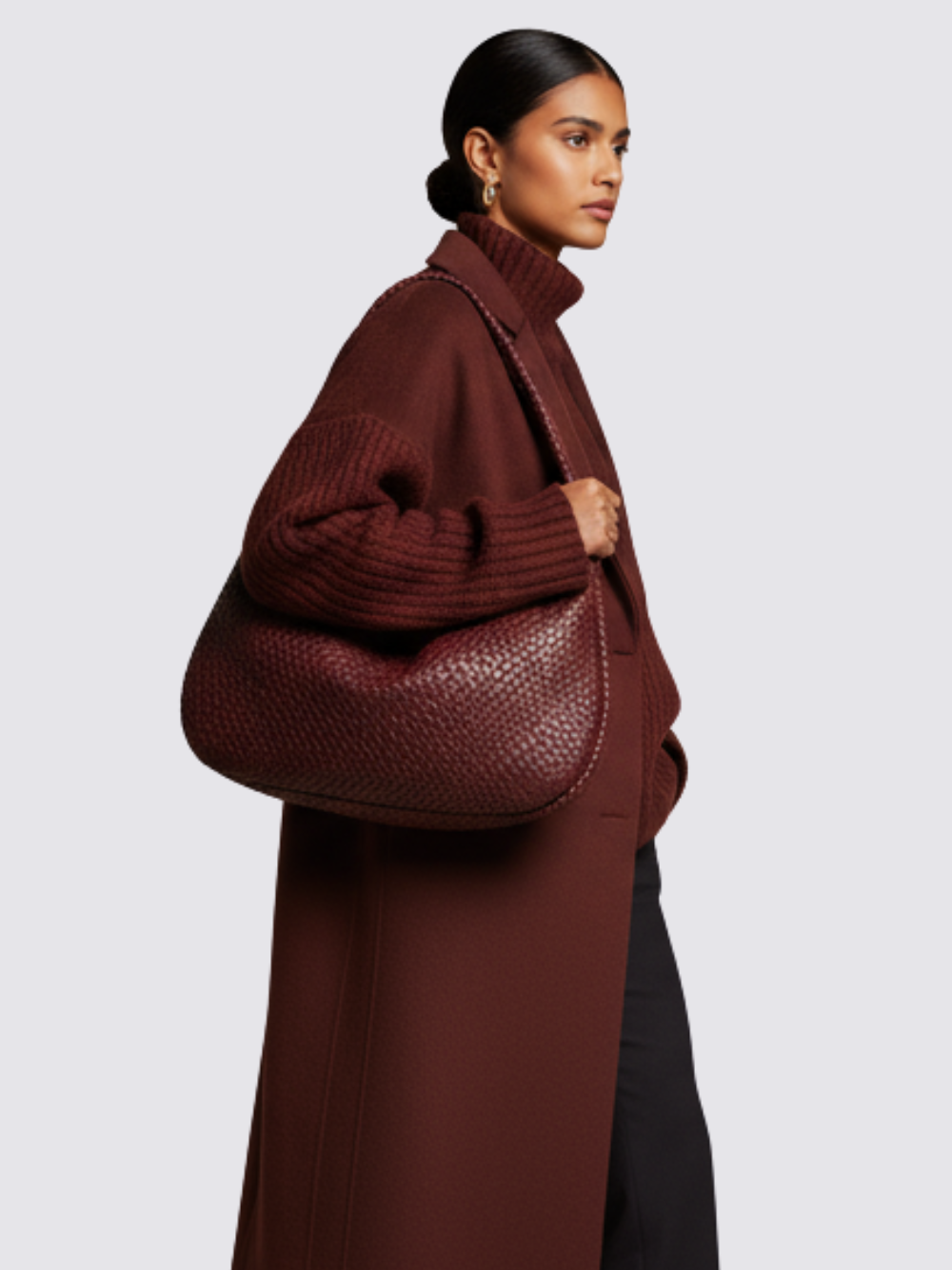 Medium Bogota Taske - Bourgogne