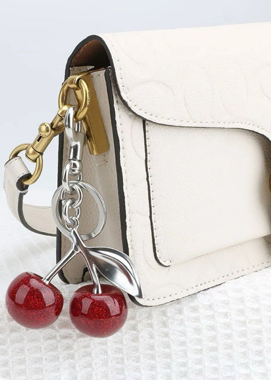 Rød kirsebær charm