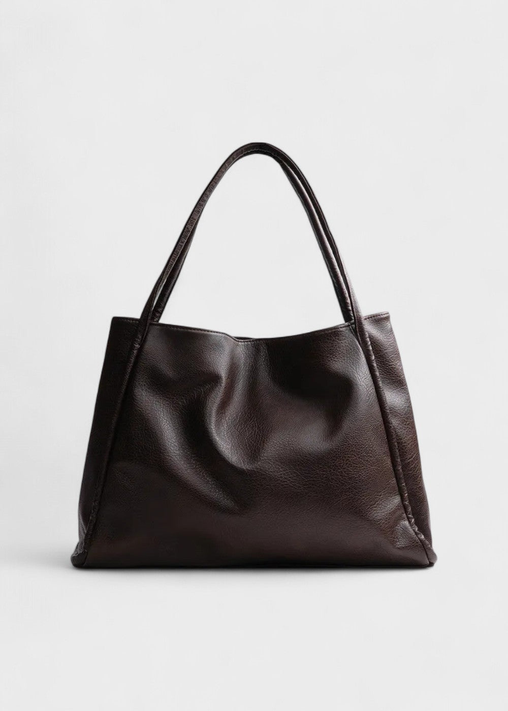 Dina - Læder shopper taske