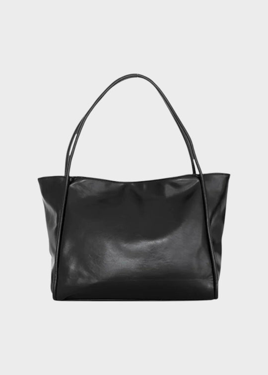 Dina - Læder shopper taske