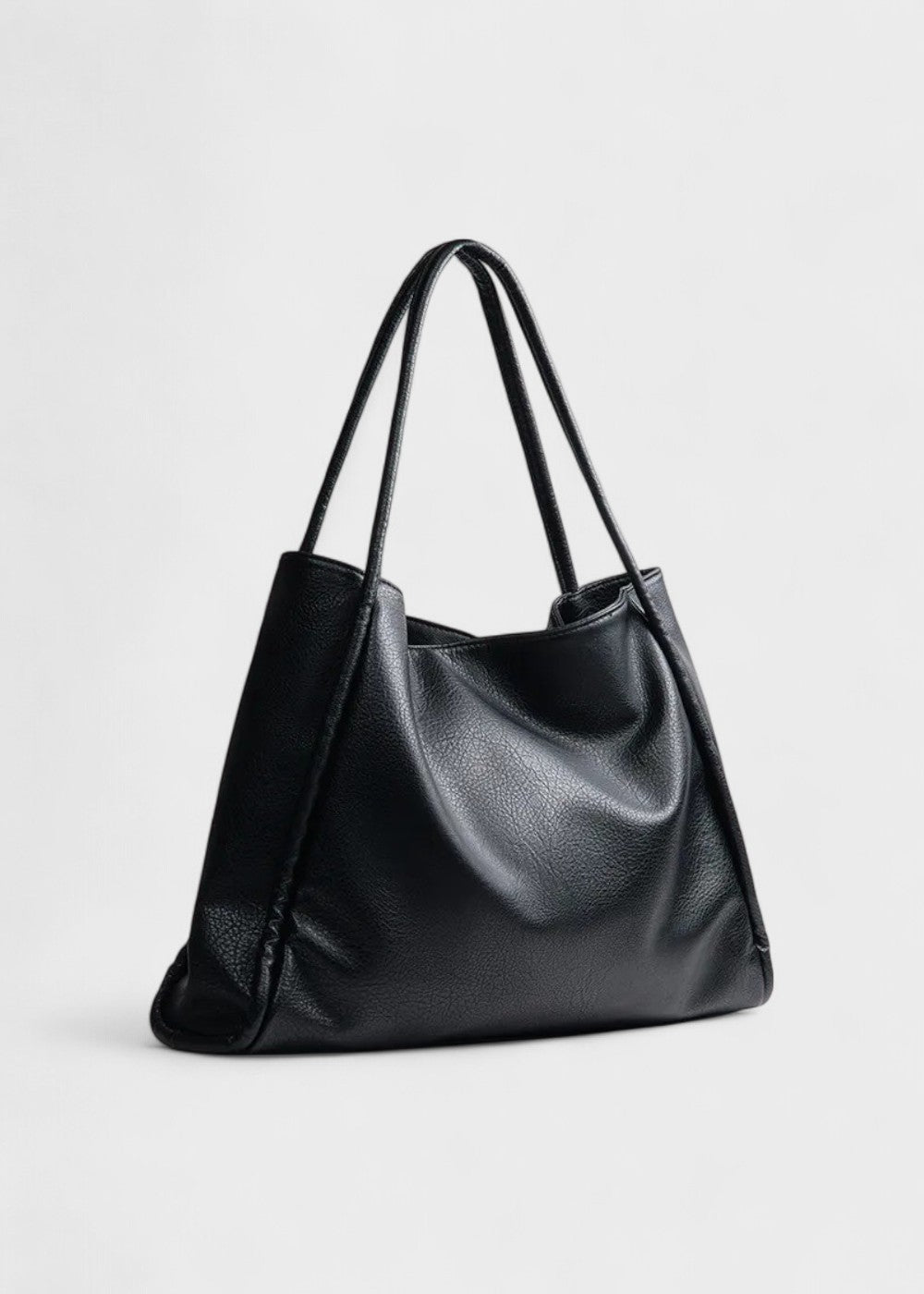 Dina - Læder shopper taske