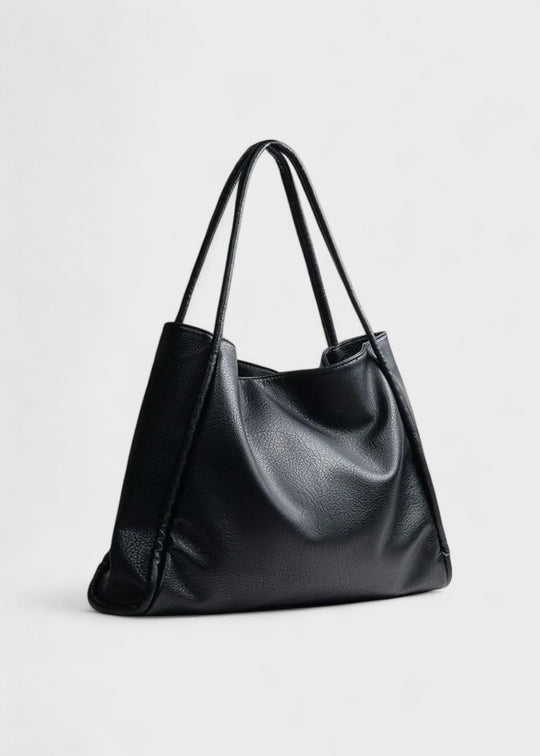 Dina - Læder shopper taske