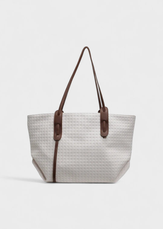Vicky Vævet Tote